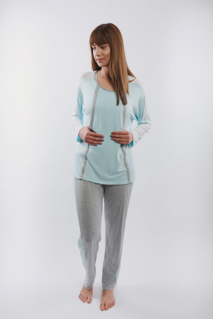 πιτζαμα θηλασμου stripes