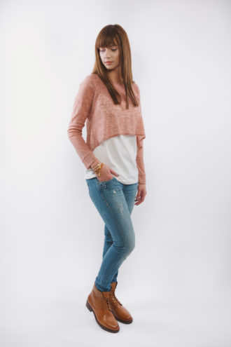 caramel knitted
