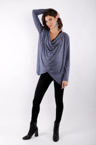 μπλουζα θηλασμου Knitted warm