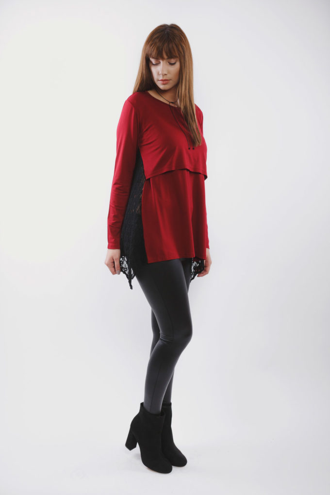 μπλουζα θηλασμου lace