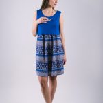 Φορεμα θηλασμου ocean blue