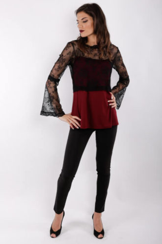 μπλούζα θηλασμού Lace chic