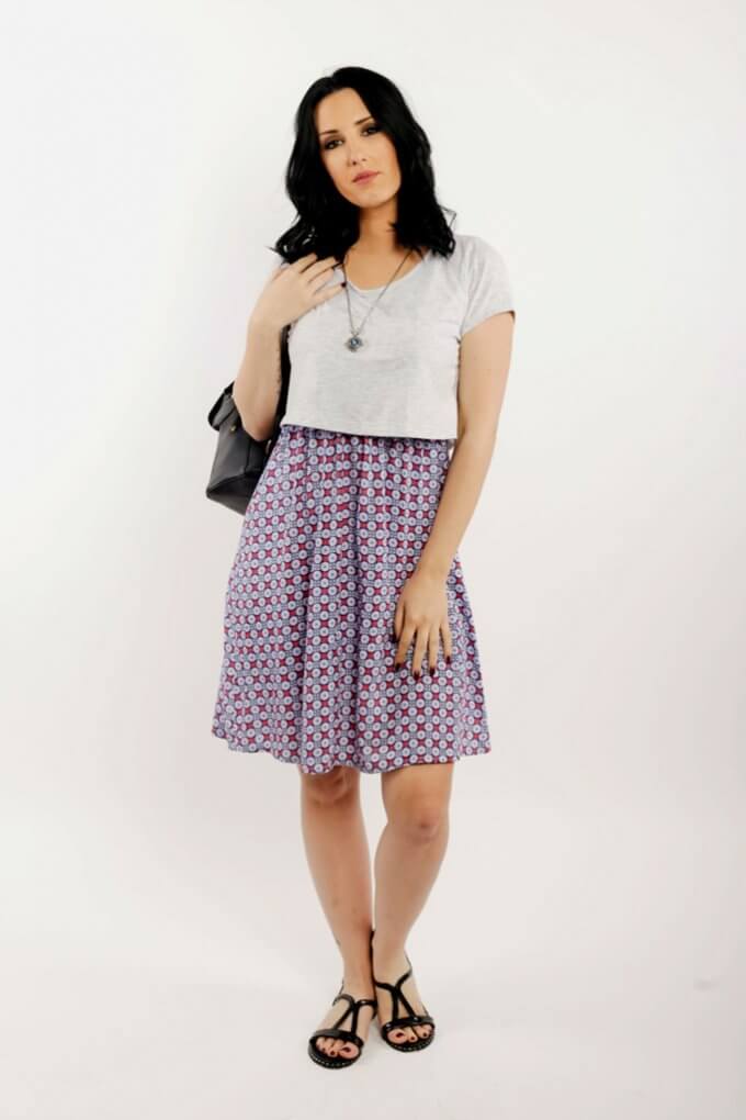 φόρεμα θηλασμού color circle