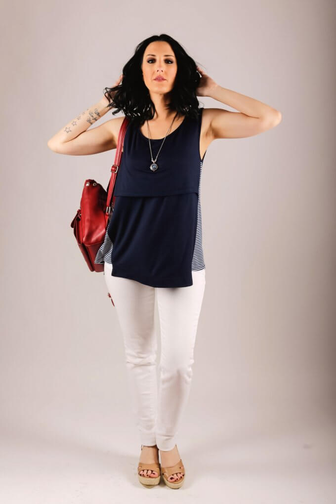 μπλουζα θηλασμου triangle cut