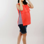 μπλουζα θηλασμου coral triangle