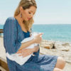 Φορεμα Θηλασμού Caftan blue Φορεμα Θηλασμού Caftan blue