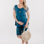 Μπλουζα θηλασμου sea blue