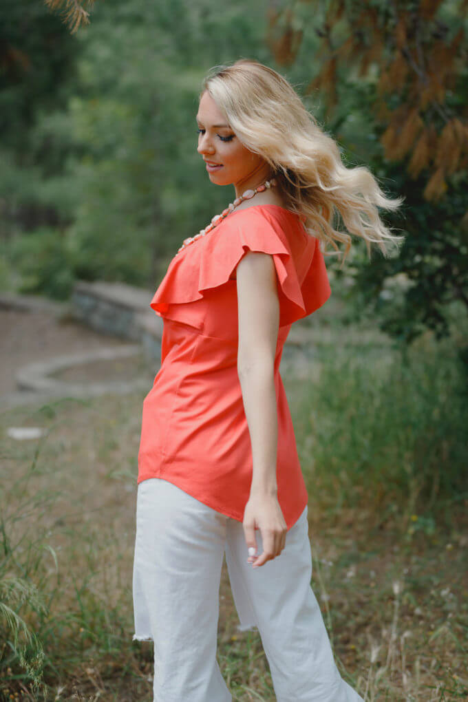 Μπλουζα θηλασμού coral flutter