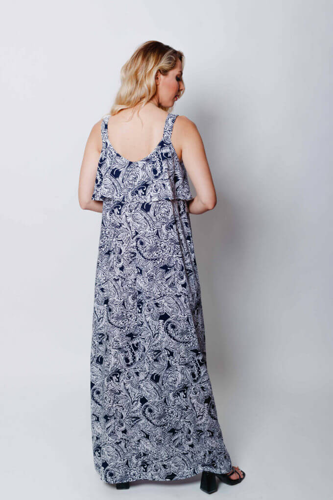 Φορεμα θηλασμου Blue flower